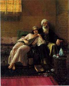 Arab or Arabic people and life. Orientalism oil paintings 03, unknow artist